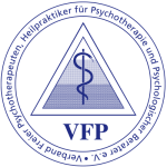 Logo „Verband Freier Psychotherapeuten, Heilpraktiker für Psychotherapie und Psychologischer Berater e.V.“
